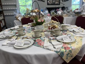 2024 Spring Tea Table Setting