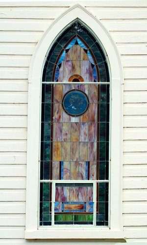 stain glass exterior